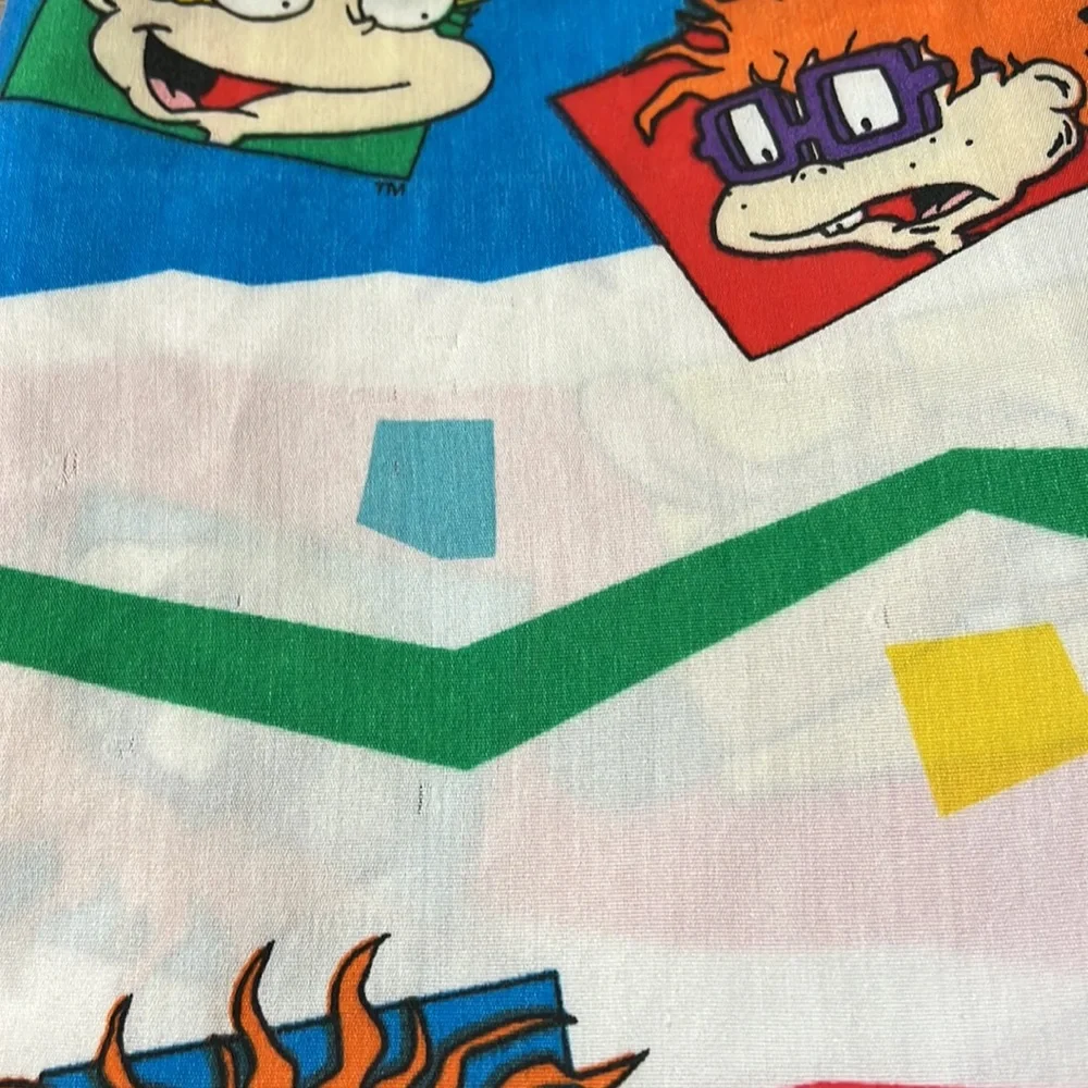 Vintage Rugrats Top Flat Sheet